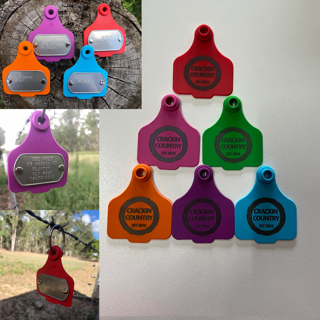 Cattle Tag with Metal tag - CC