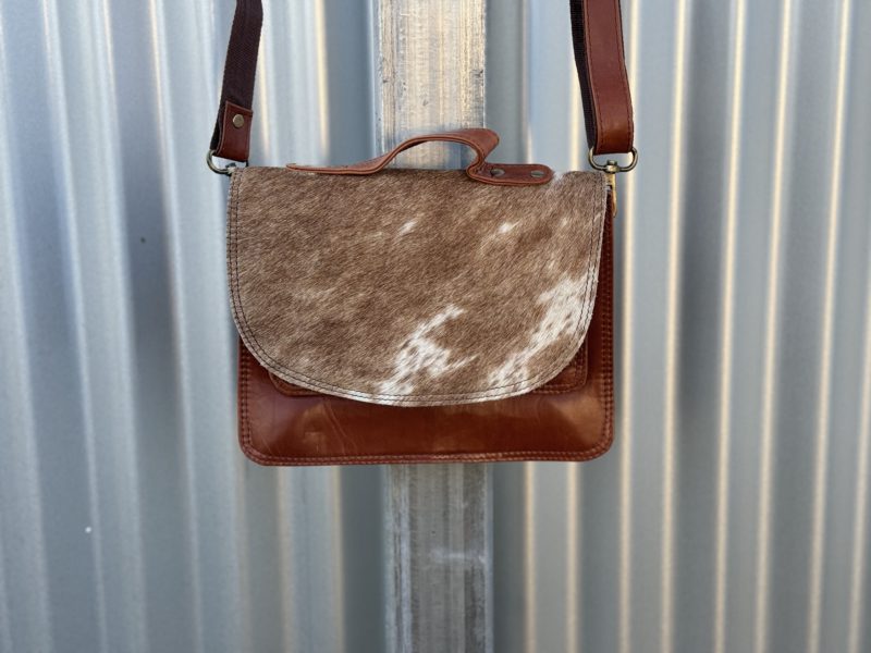 Western Leather Cowhide Handbag - free postage - Image 2