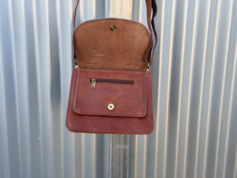 Western Leather Cowhide Handbag - free postage - Image 3
